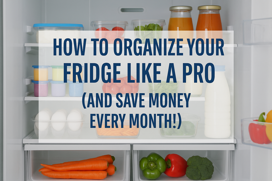 How to Organize Your Fridge Like a Pro & Save Money