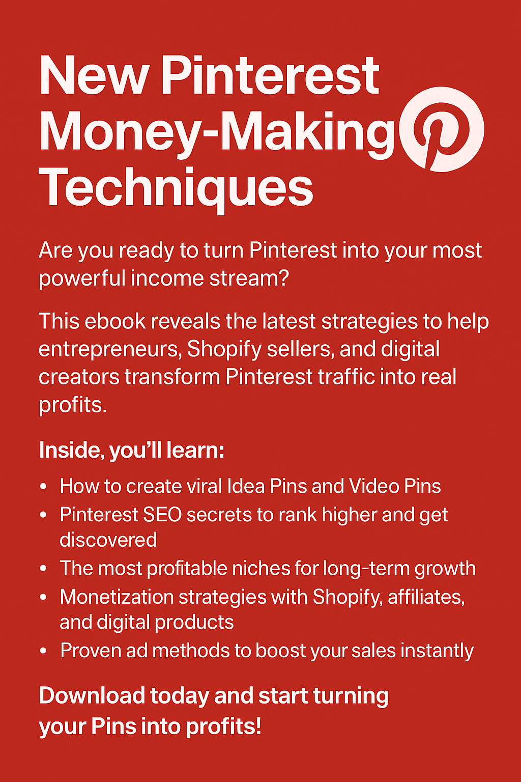 New Techniques to Make Money on Pinterest