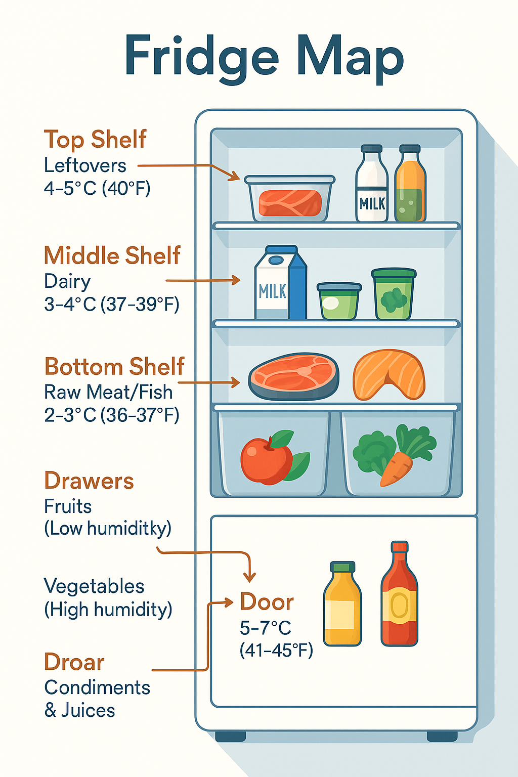 Smart Fridge Organization – The Complete Guide to Save Space, Money & Keep Food Fresh