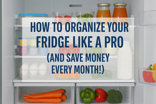 How to Organize Your Fridge Like a Pro & Save Money